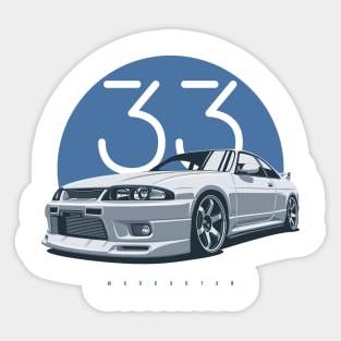 R33 GTR Sticker